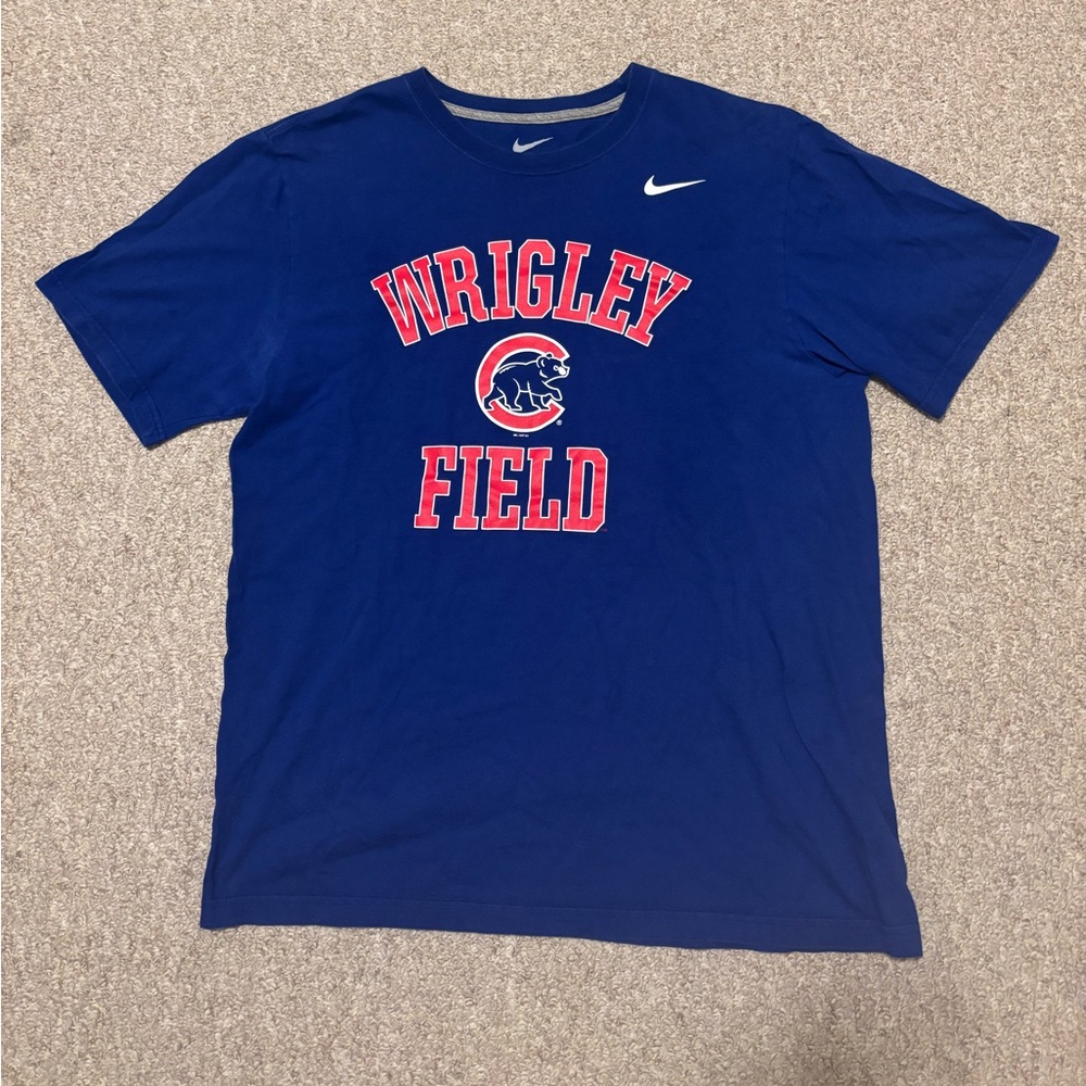 Nike Blue Regular Fit T-Shirt - Picture 1 of 4